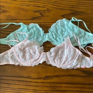 Sexy lace Demi cup Victoria Secret 34C